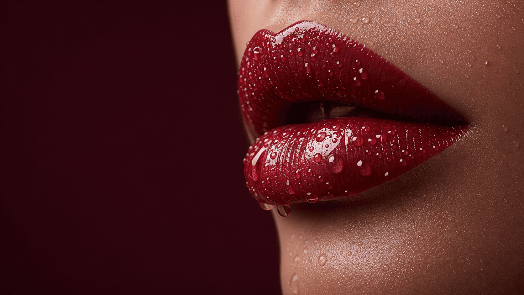 Labios y saliva: escena completa